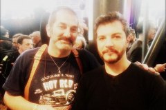 Avec Claude Bencimon au Mondial du Tatouage 2018.