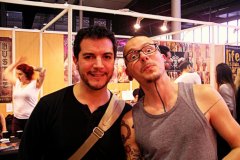 Le Marco Piqueur et Niko Inko au Mondial du Tatouage 2014.