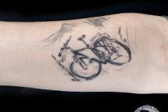 Vélo @L'Esprit Frappeur Tattoo - Marco ZILVETI